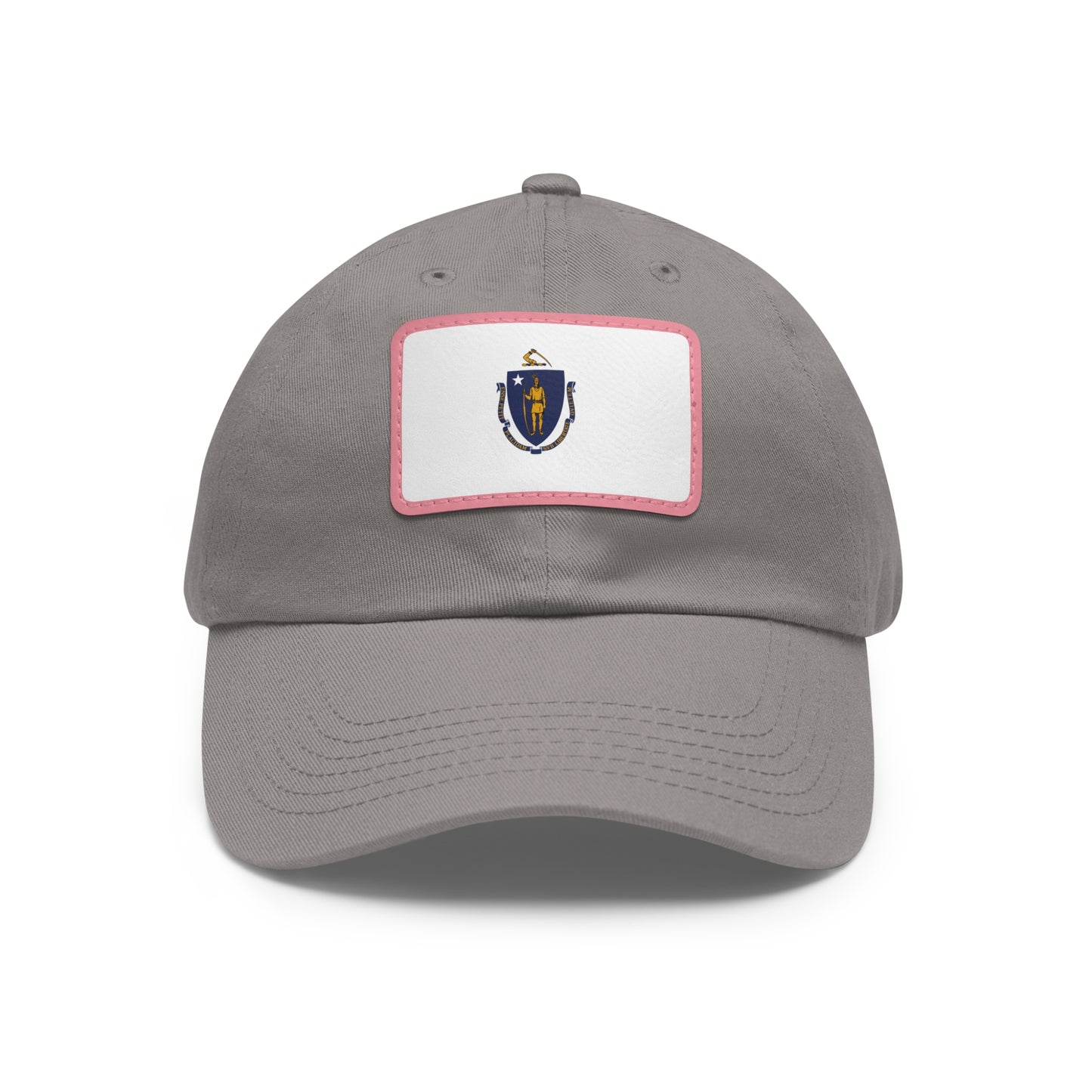 Massachusetts Leather Patch Hat