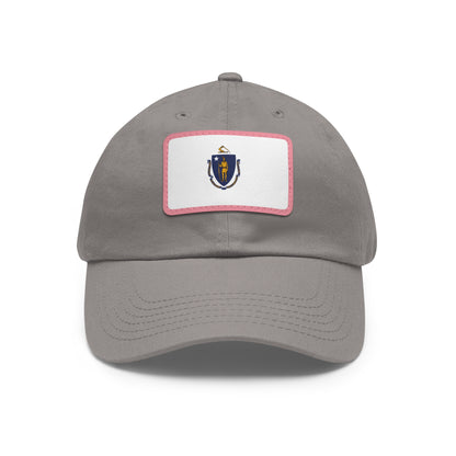 Massachusetts Leather Patch Hat