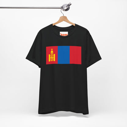 Mongolia Flag on T-shirt