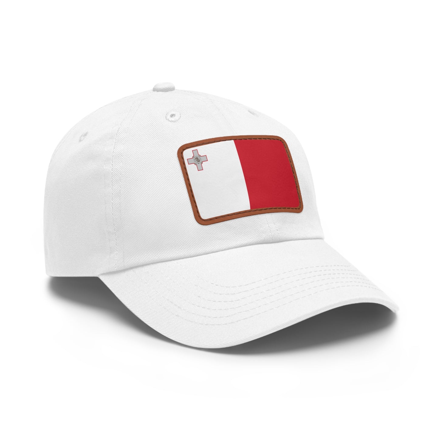 Malta Leather Patch Hat