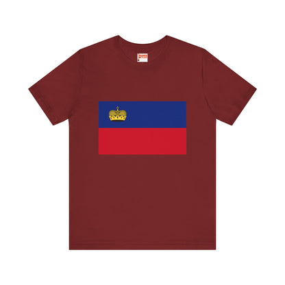 Liechtenstein Flag on T-shirt