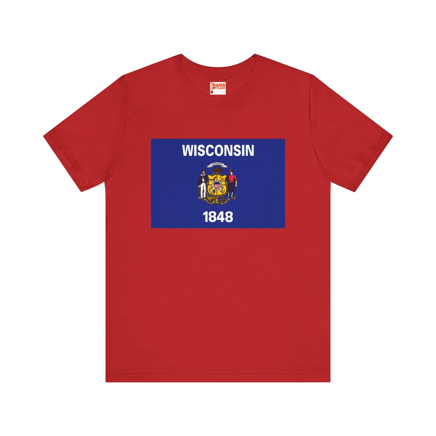 Wisconsin Flag T-shirts