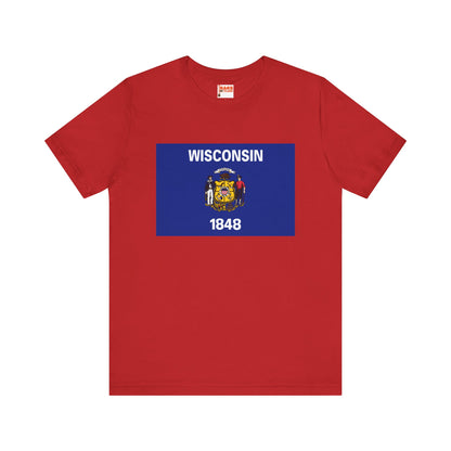 Wisconsin Flag T-shirts