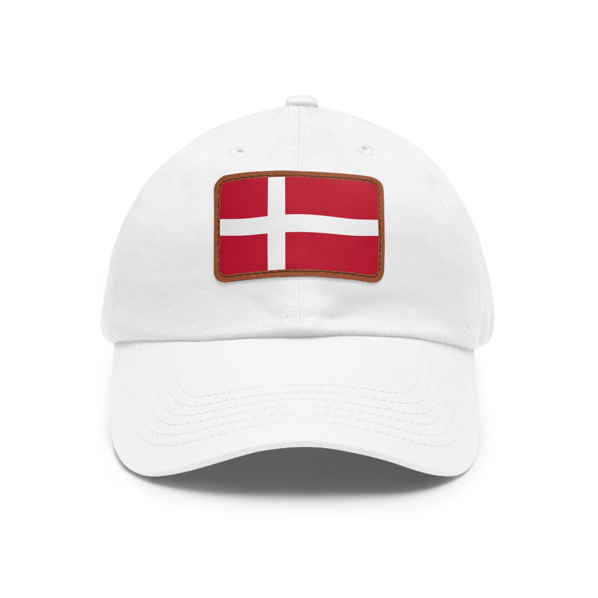 Denmark Hat Denmark Leather Patch Hat – Bags of Flags