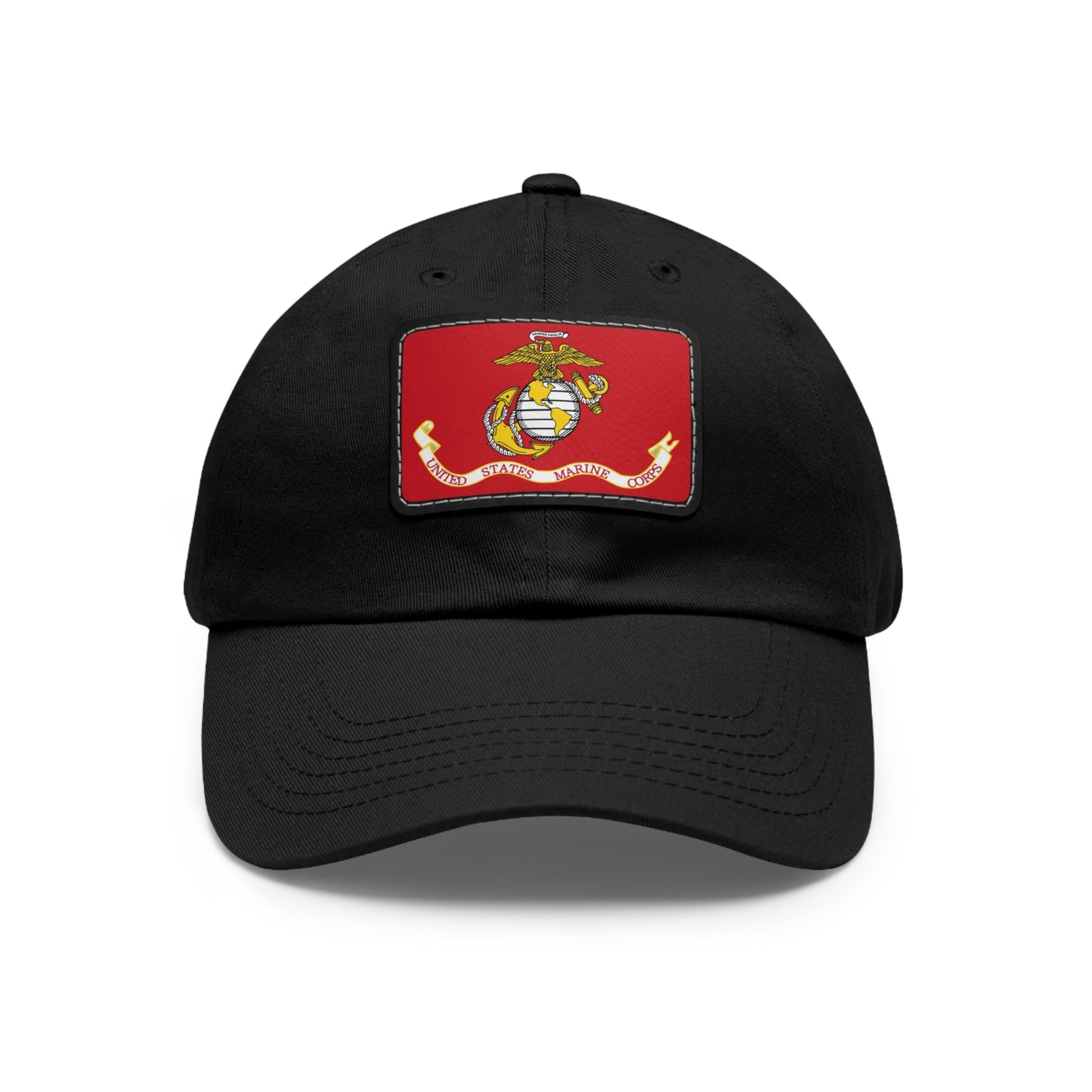 US Marine Corps Leather Patch Hat