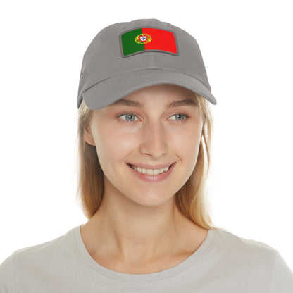 Portugal Leather Patch Hat