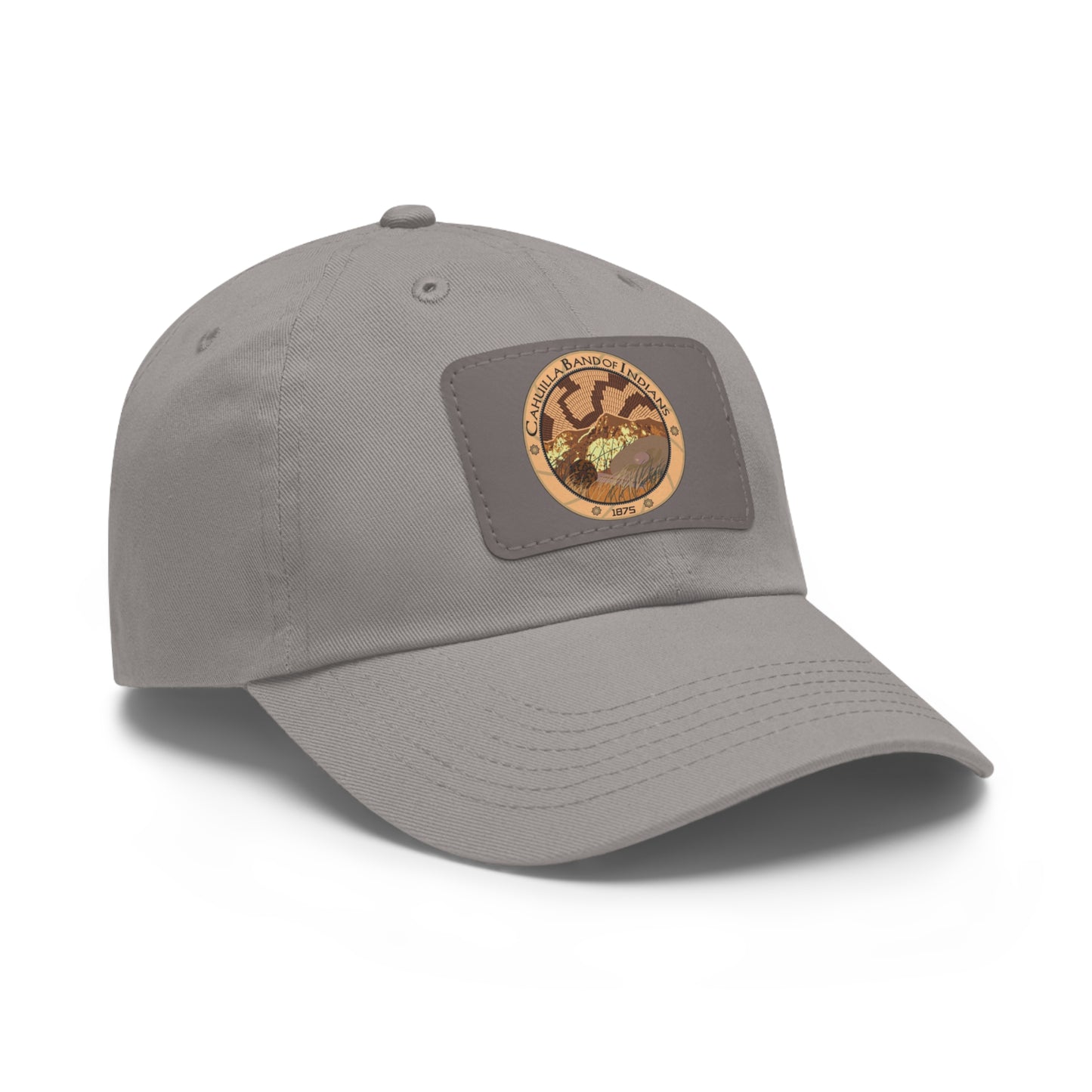 Cahuilla Leather Patch Hat