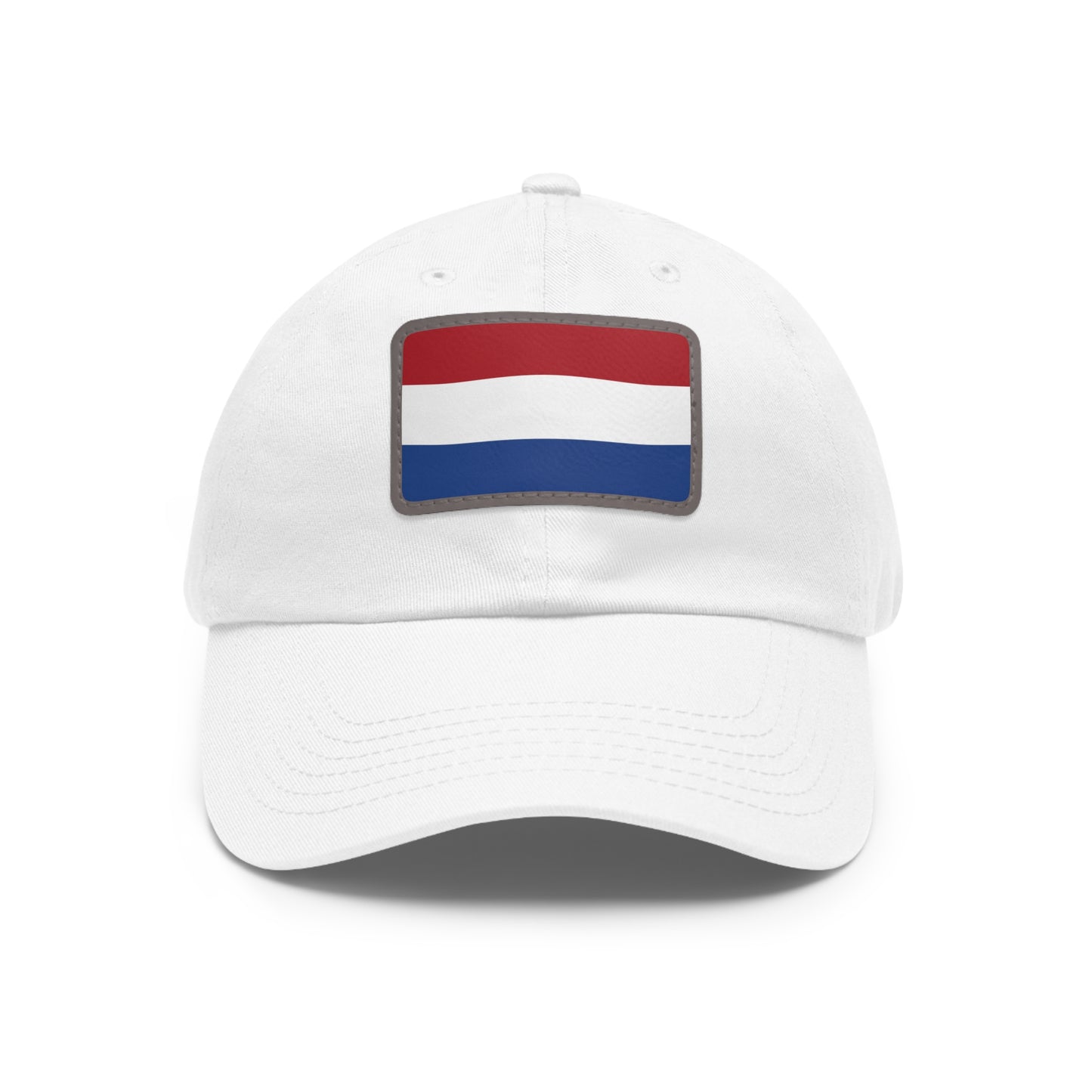 Netherlands Leather Patch Hat