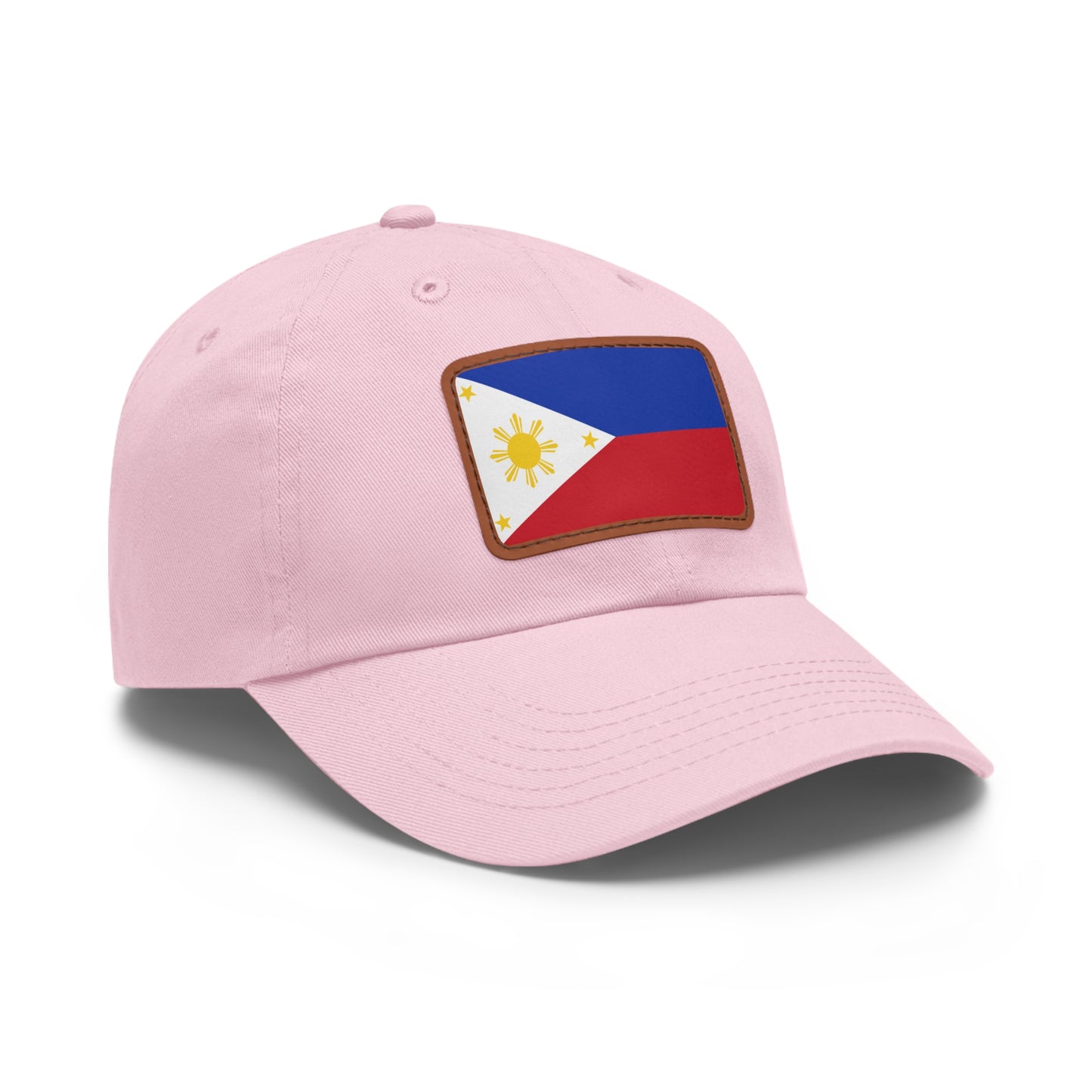 Philippines Leather Patch Hat
