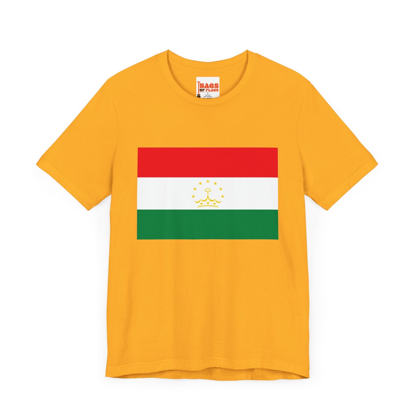 Tajikistan Flag on T-shirt