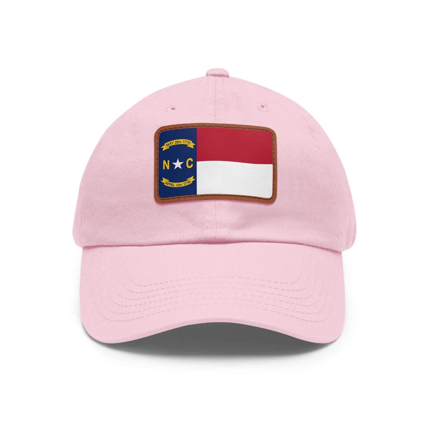 North Carolina Leather Patch Hat