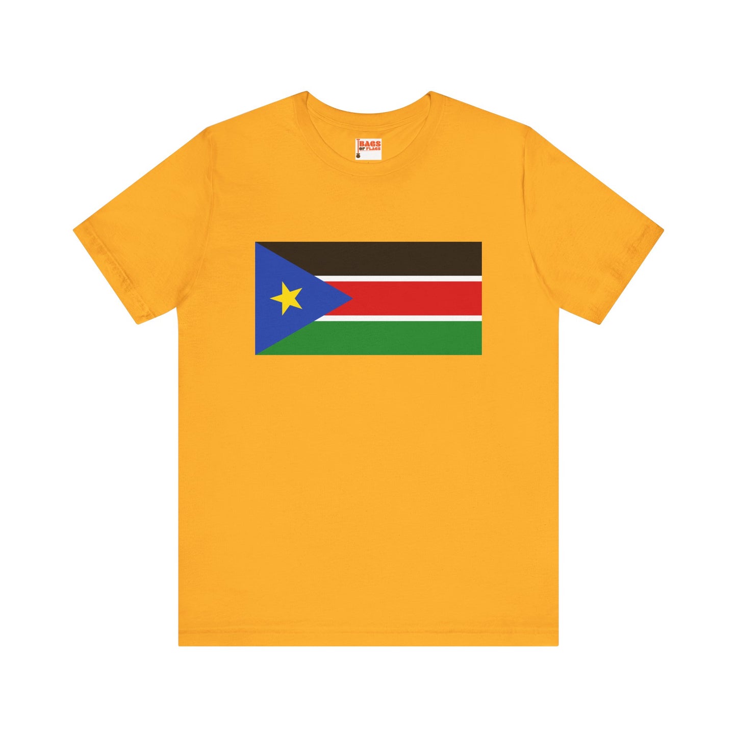 South Sudan Flag on T-shirt