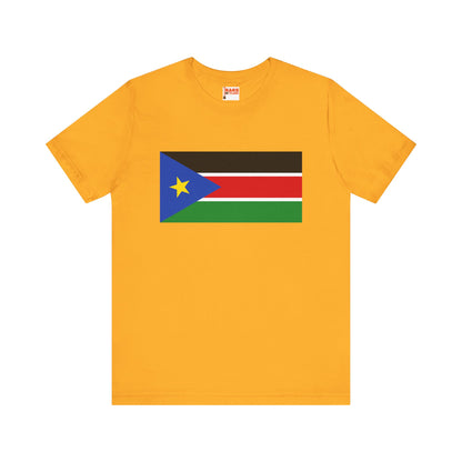 South Sudan Flag on T-shirt
