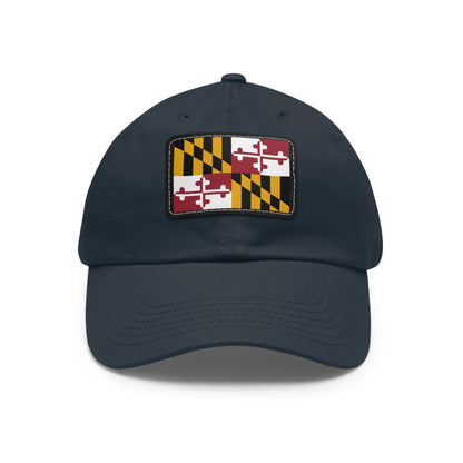Maryland Leather Patch Hat