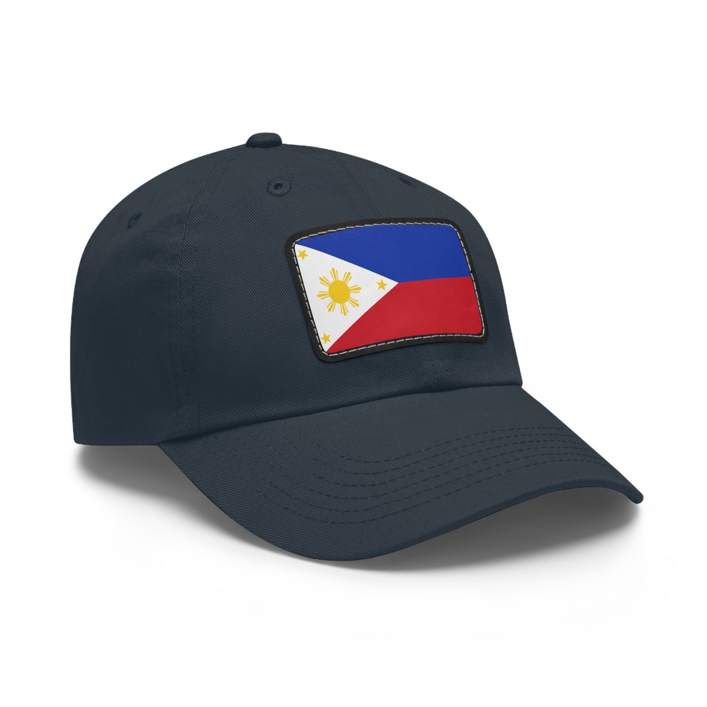 Philippines Leather Patch Hat