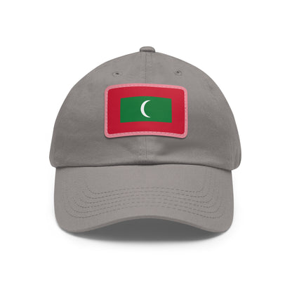 Maldives Leather Patch Hat