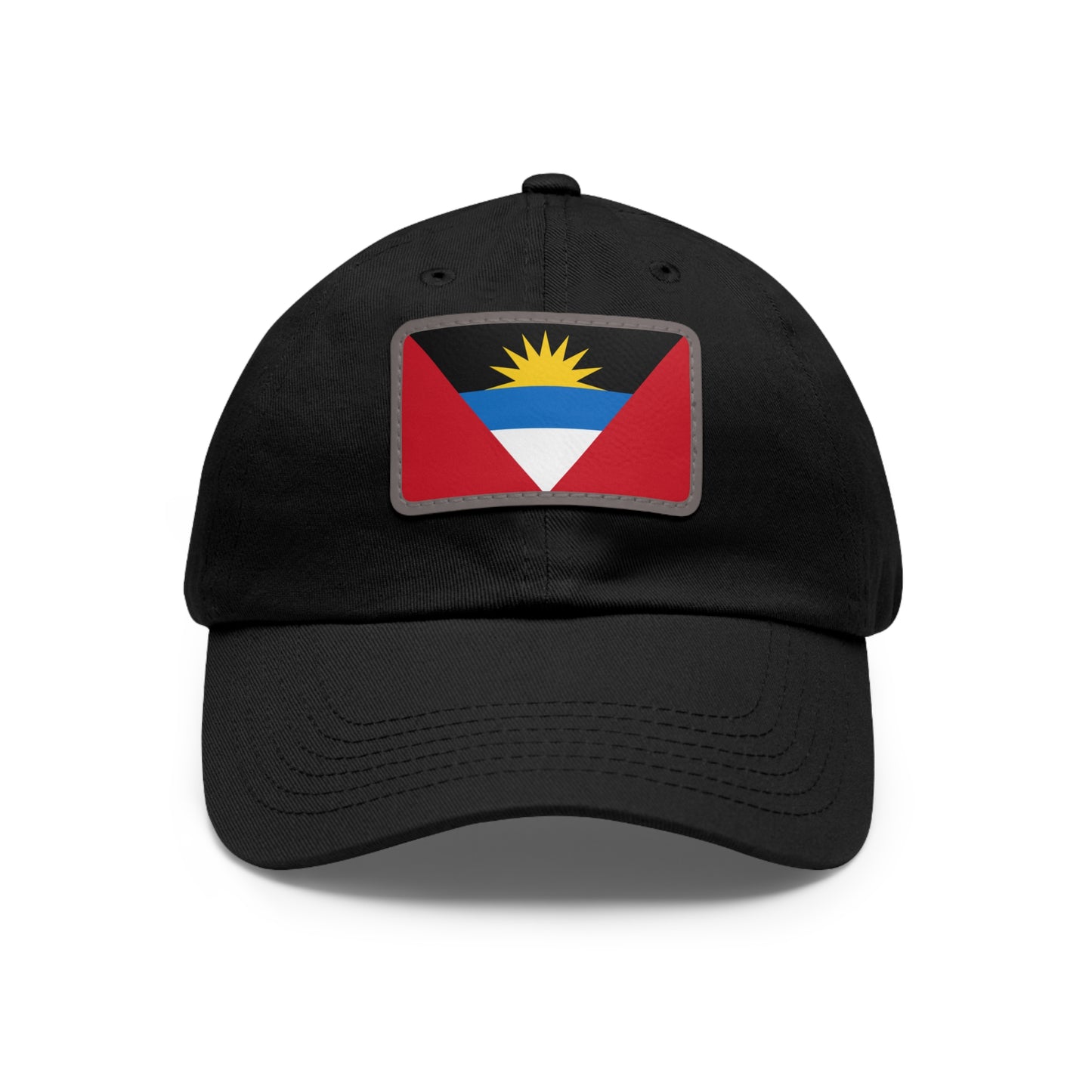 Antigua and Barbuda Leather Patch Hat