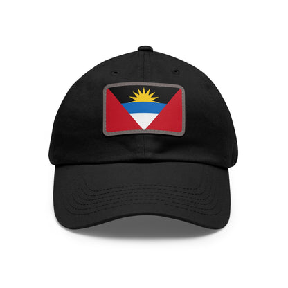 Antigua and Barbuda Leather Patch Hat