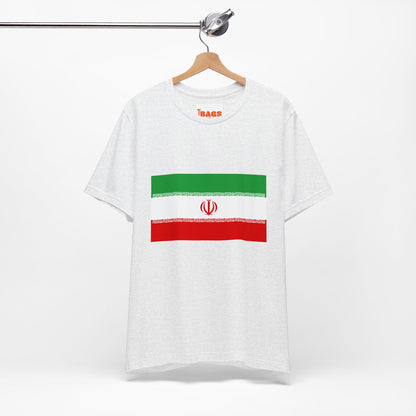 Iran Flag on T-shirt