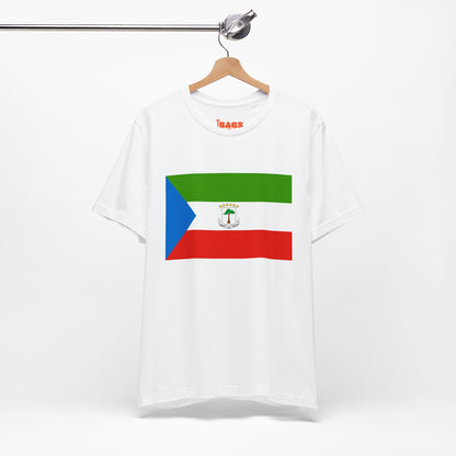 Equatorial Guinea Flag on T-shirt