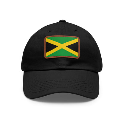 Jamaica Leather Patch Hat
