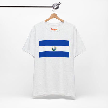 El Salvador Flag on T-shirt