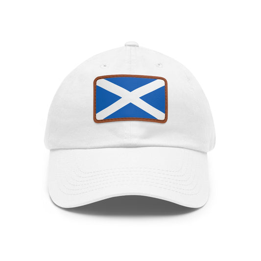 Scotland Leather Patch Hat
