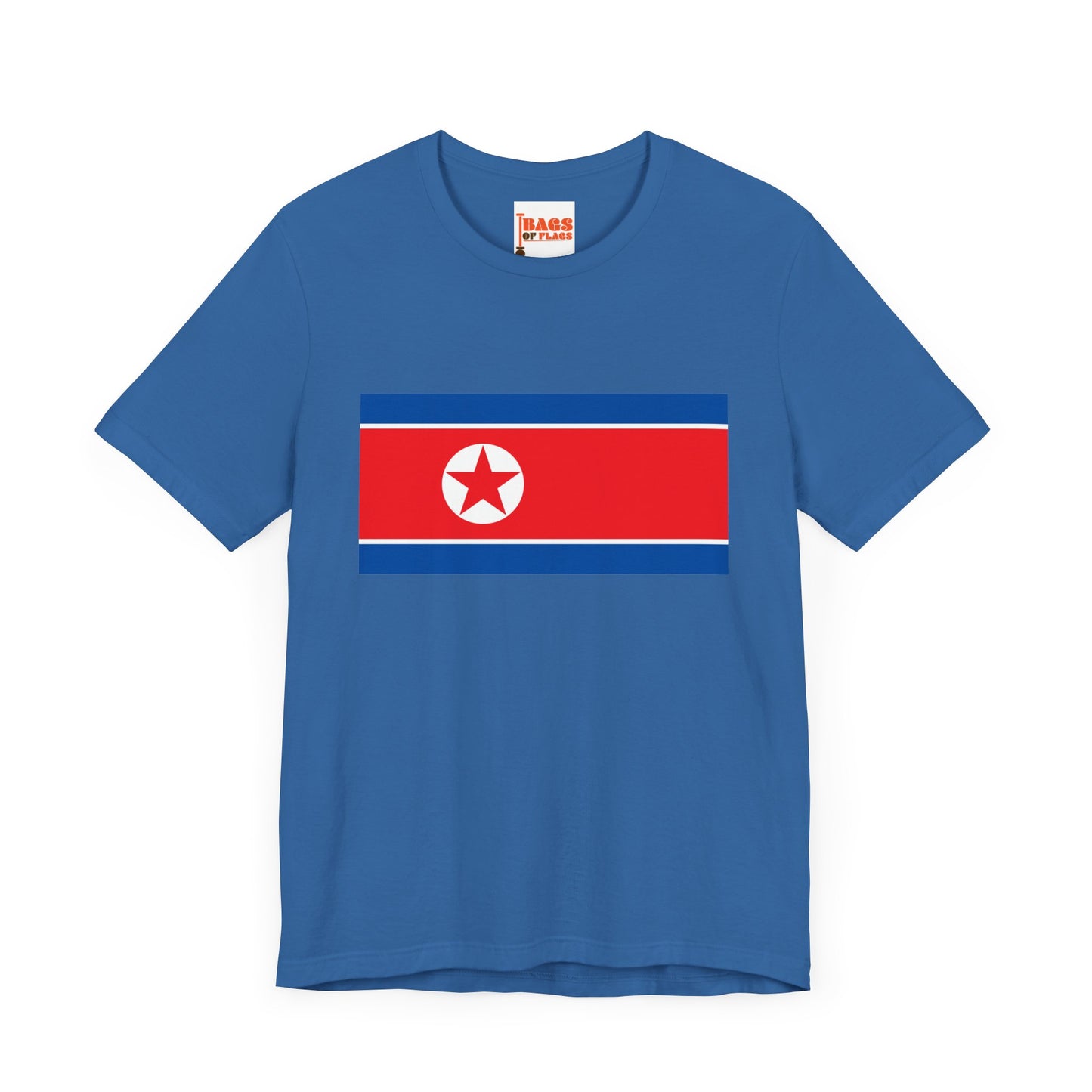 North Korea Flag on T-shirts