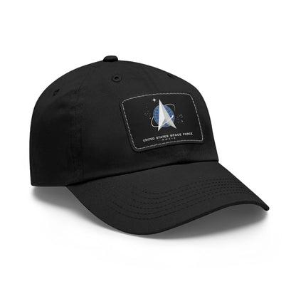 US Space Force Leather Patch Hat