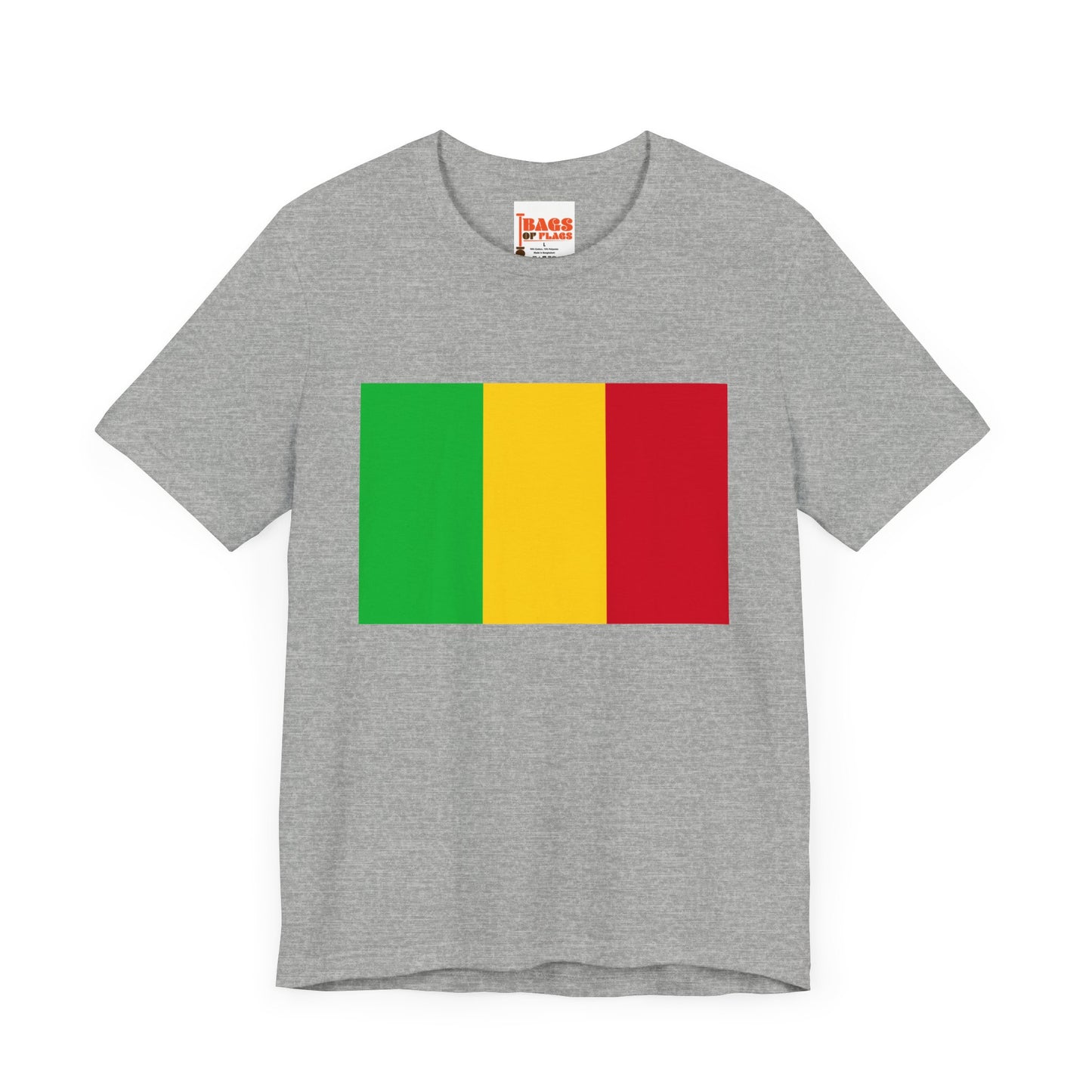 Mali Flag on T-shirt