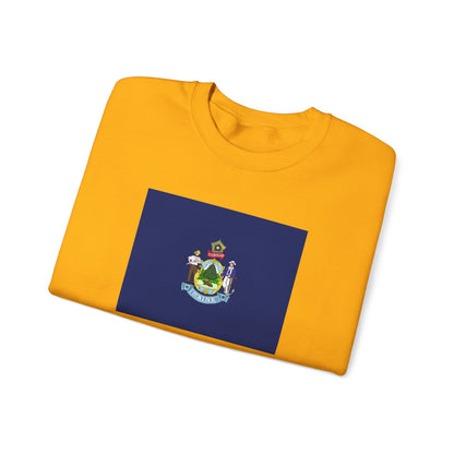 Maine Flag Sweatshirt