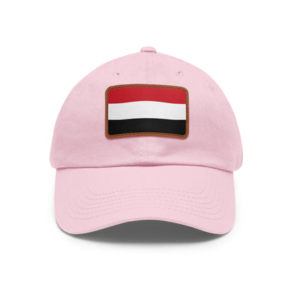 Yemen Leather Patch Hat
