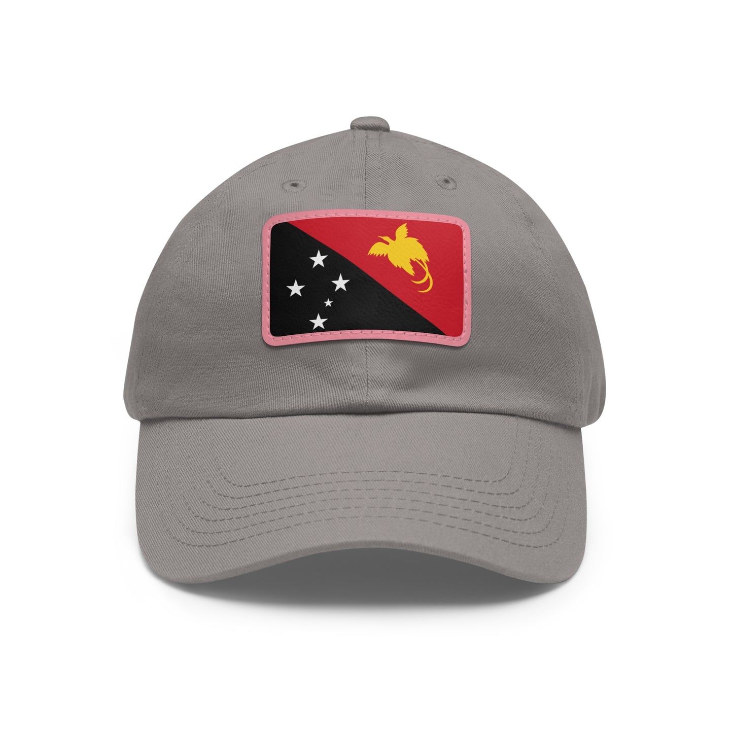 Papua New Guinea Leather Patch Hat