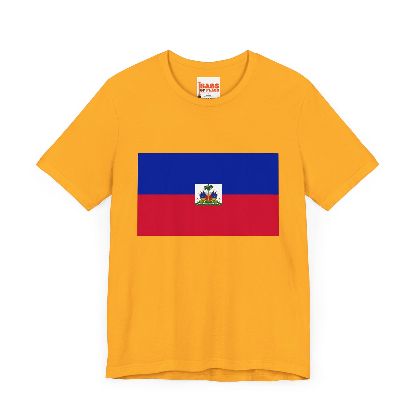 Haiti Flag on T-shirt