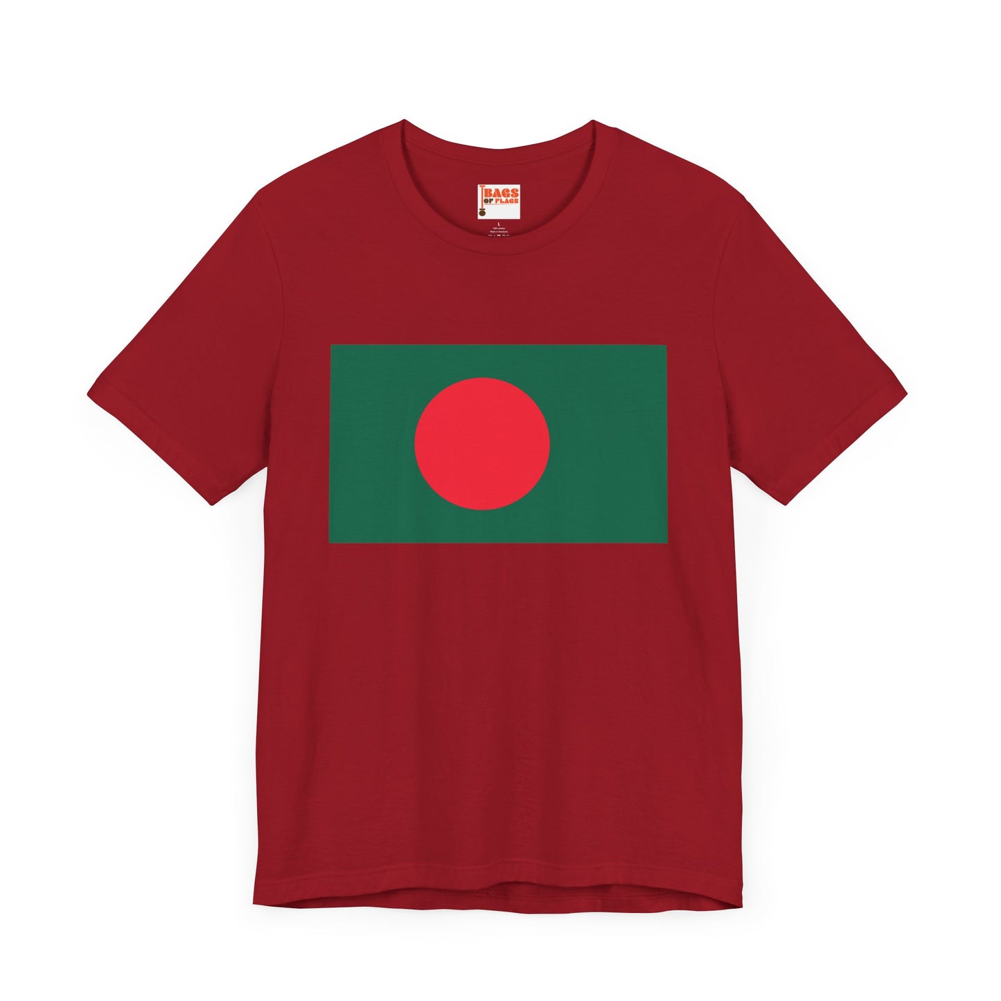 Bangladesh Flag on T-shirt