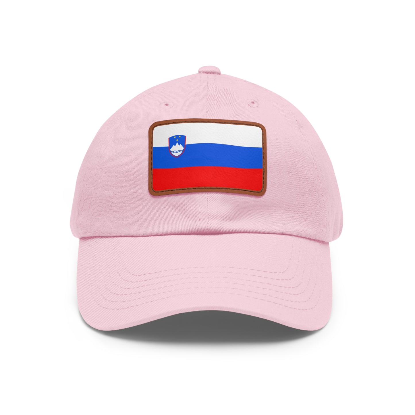 Slovenia Leather Patch Hat