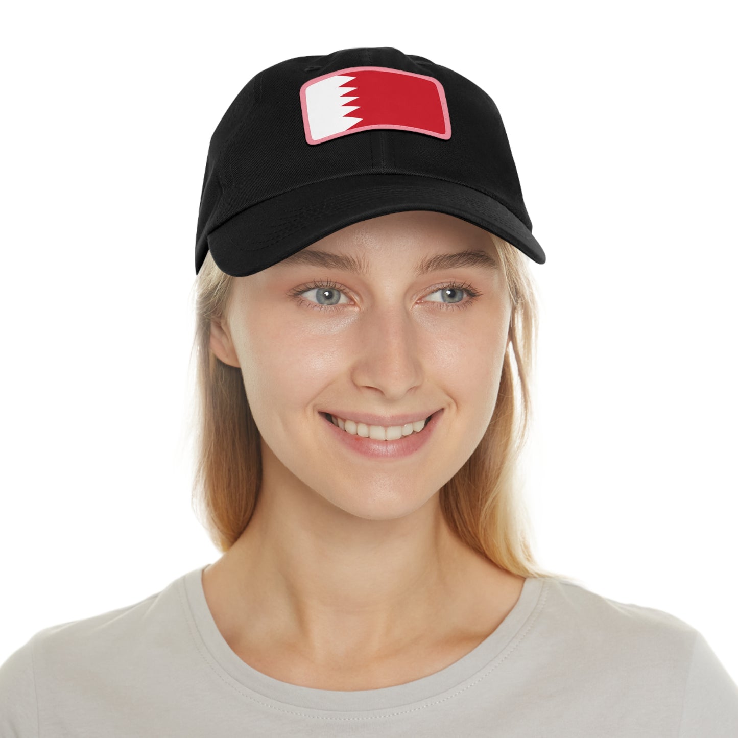 Bahrain Leather Patch Hat