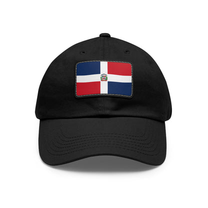 Dominican Republic Leather Patch Hat