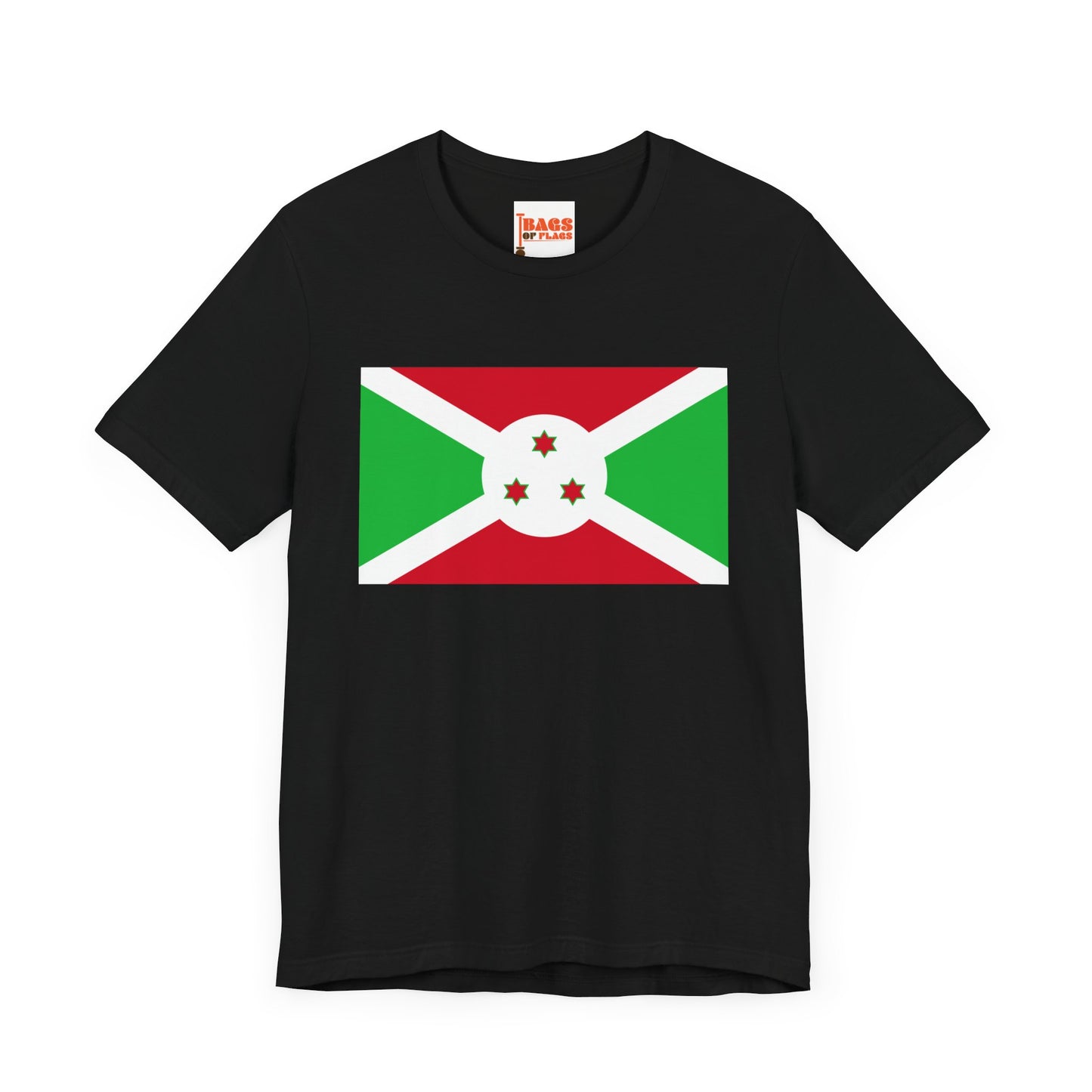 Burundi Flag on T-shirt