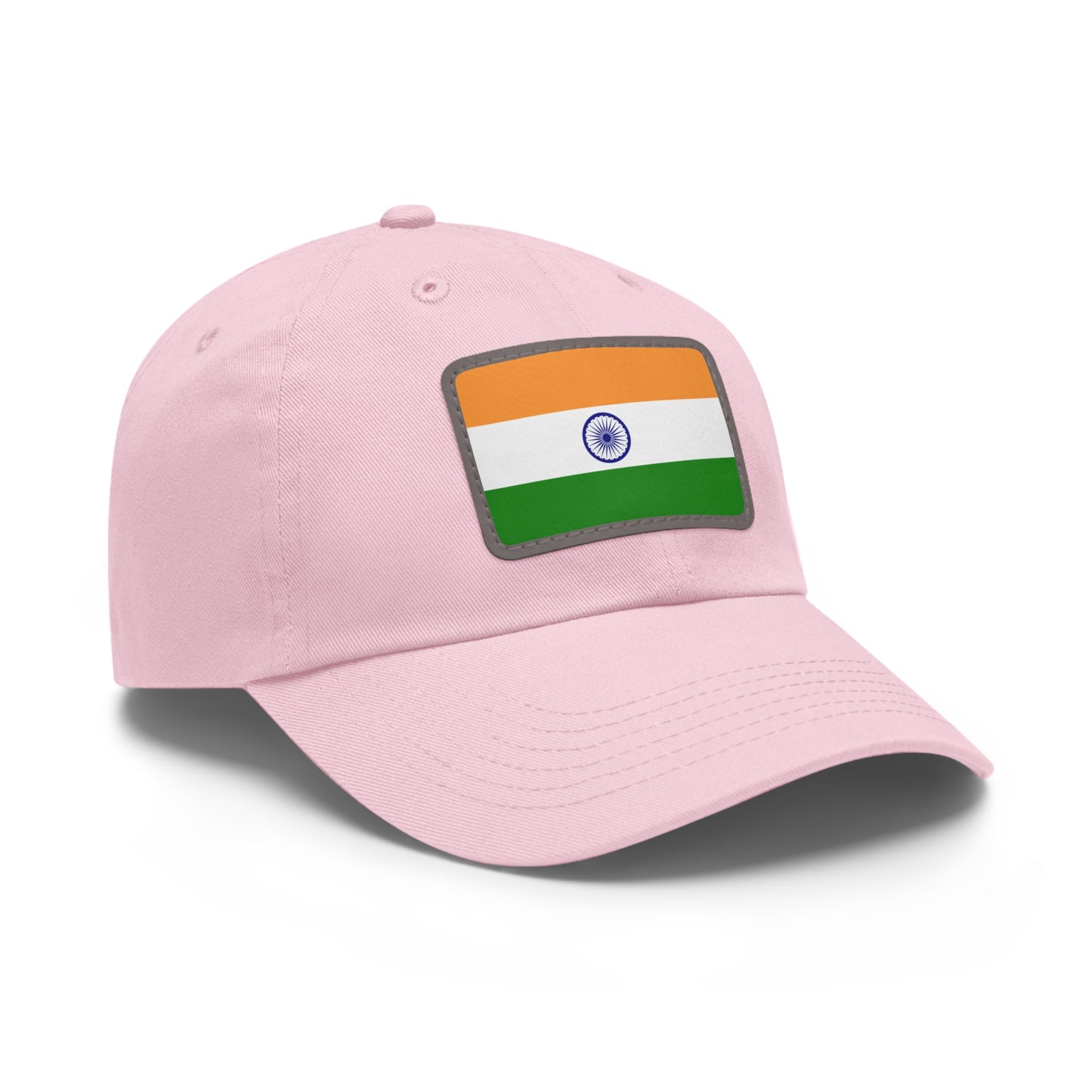 India Leather Patch Hat