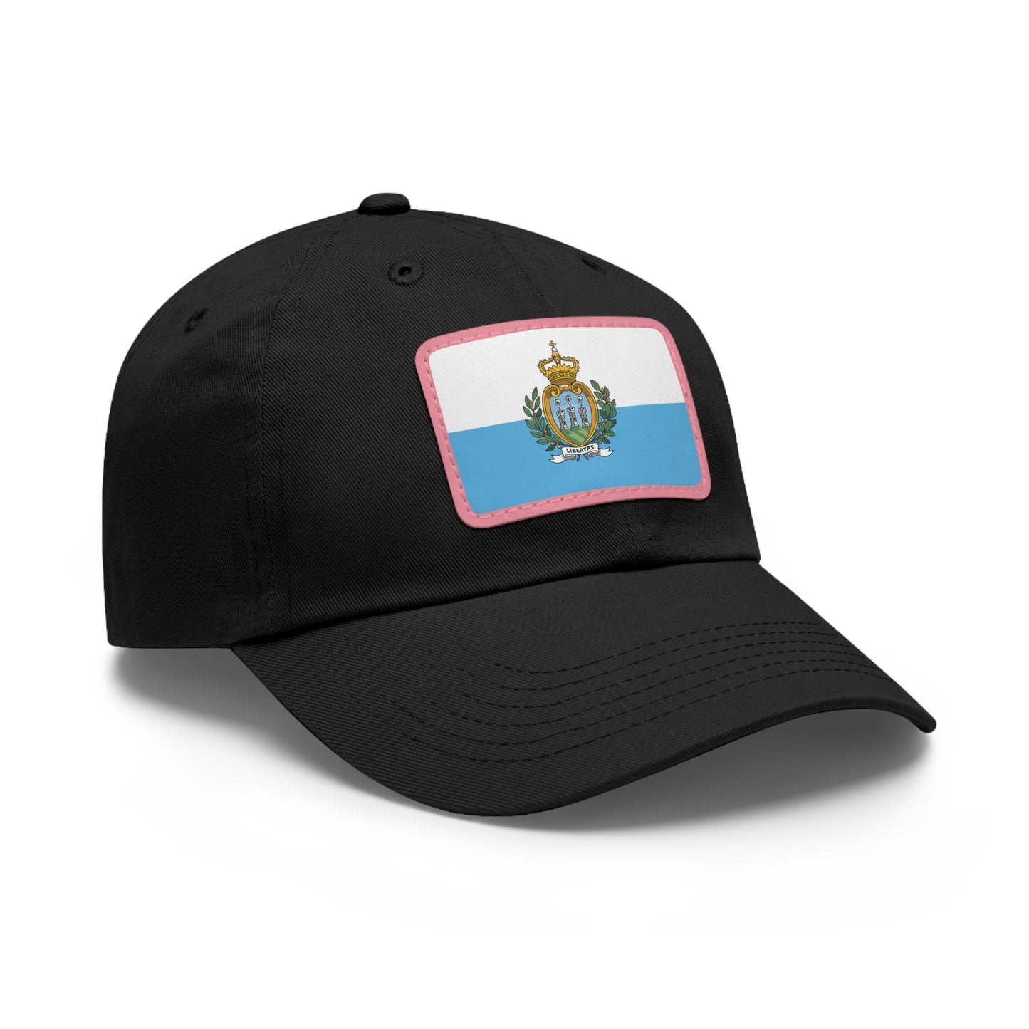 San Marino Leather Patch Hat