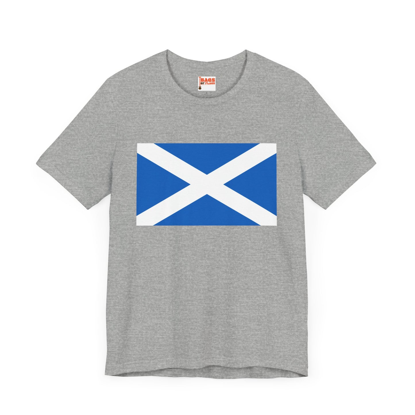 Scotland Flag on T-shirt