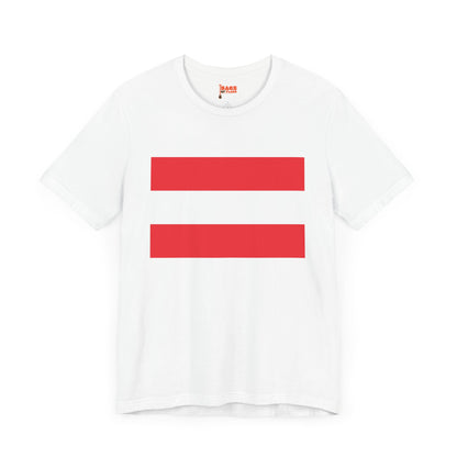 Austria Flag on T-shirt