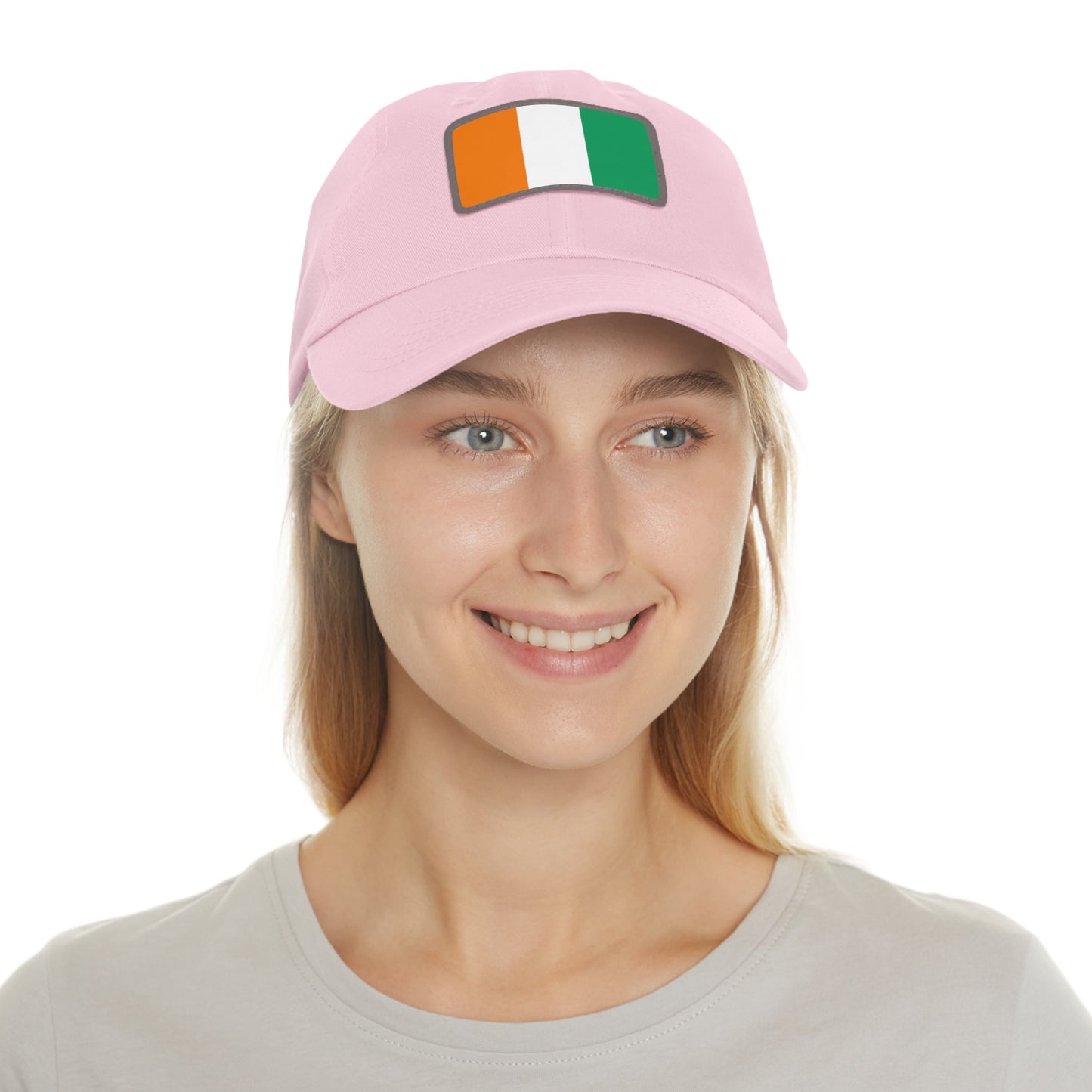 Côte d’Ivoire Leather Patch Hat