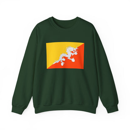 Bhutan Flag Sweatshirt