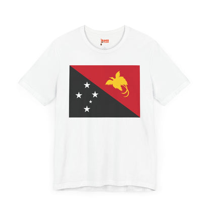 Papua New Guinea Flag on T-shirt