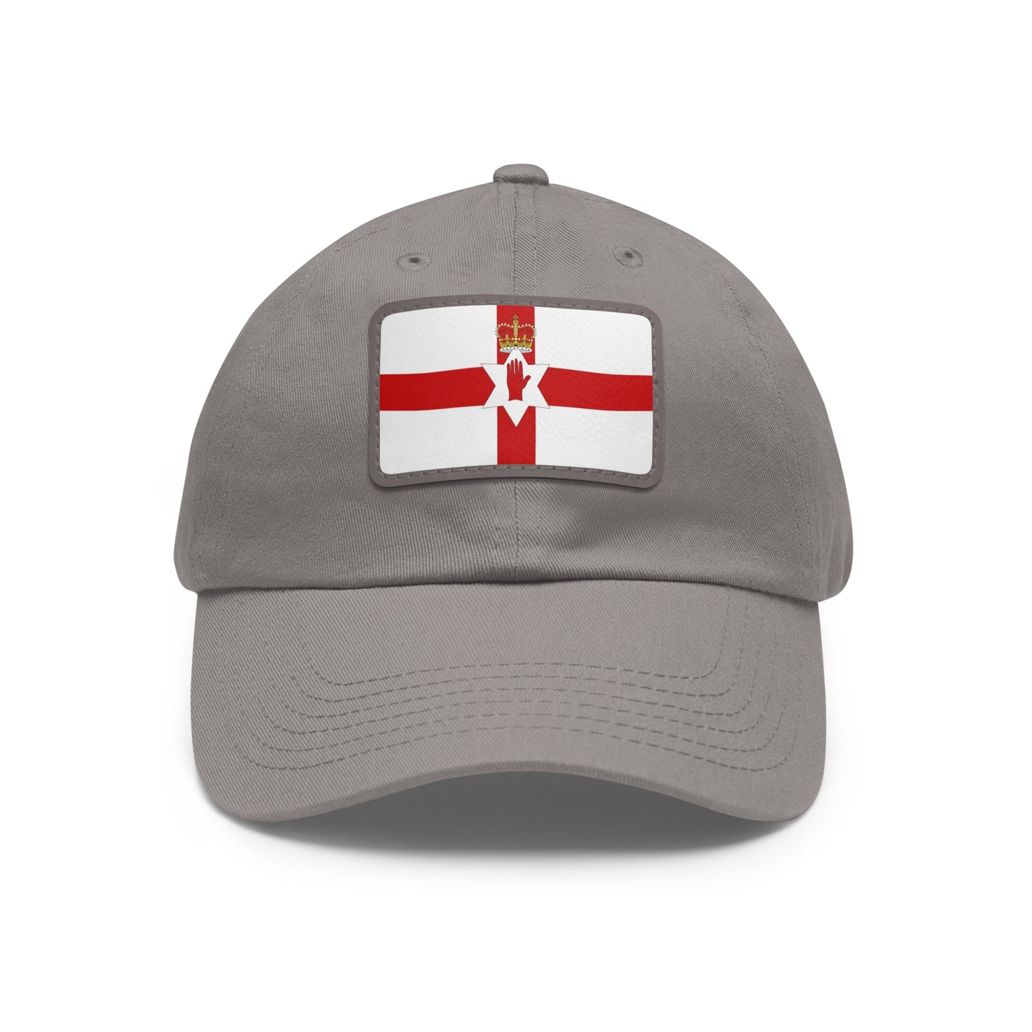 Northern Ireland Leather Patch Hat