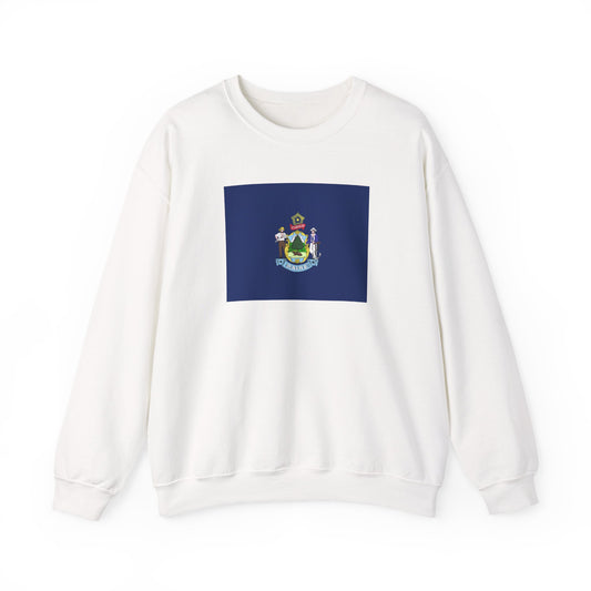 Maine Flag Sweatshirt