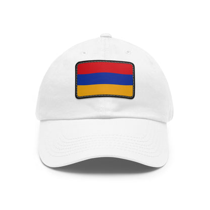 Armenia Leather Patch Hat