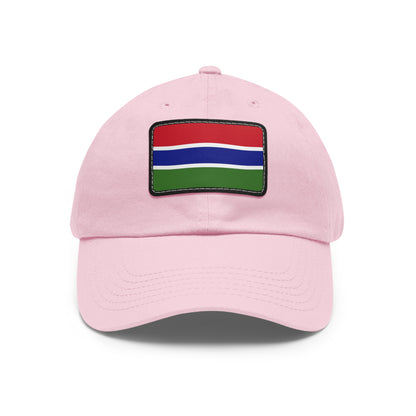 The Gambia Leather Patch Hat